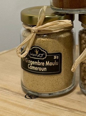 Gingembre en poudre du Cameroun 