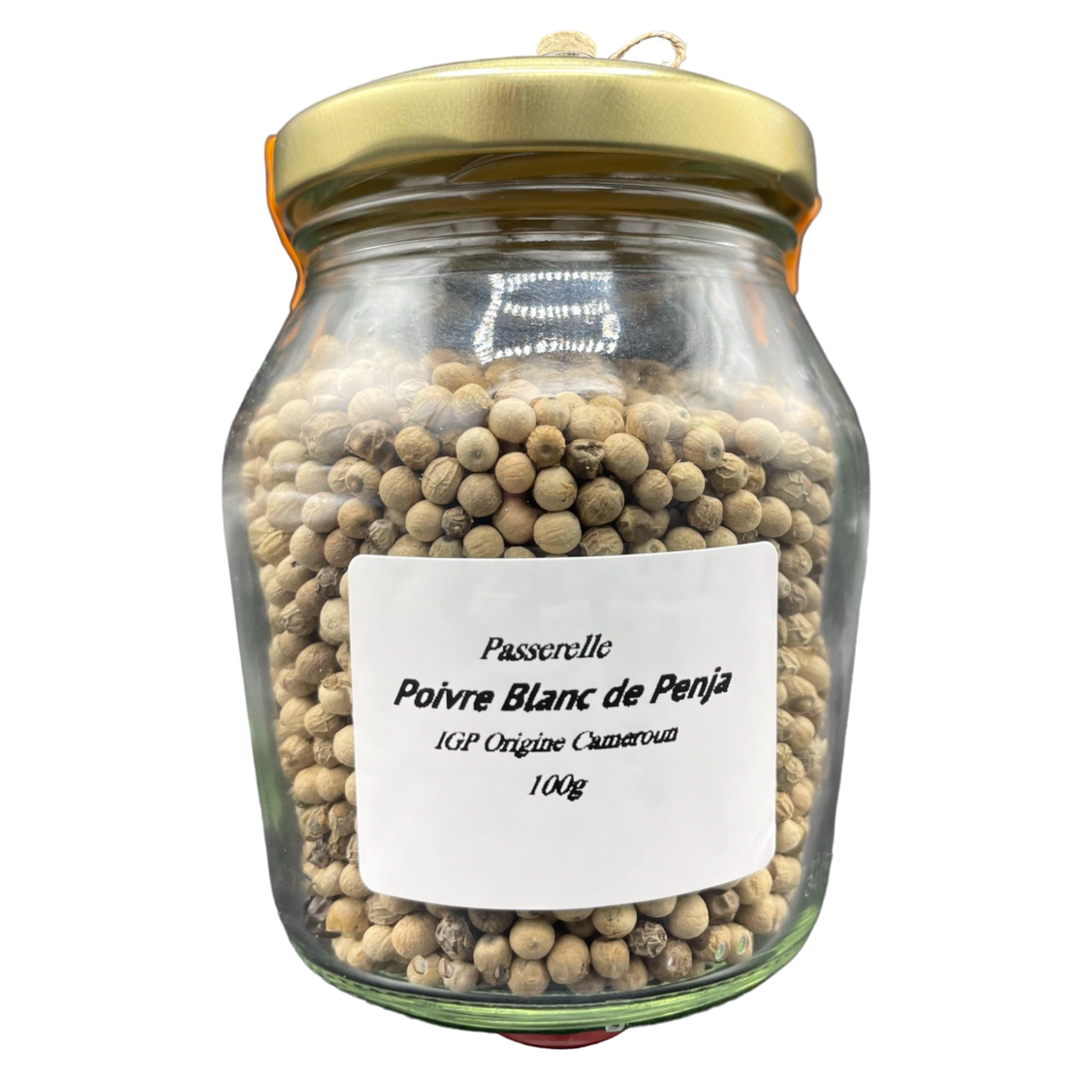 Poivre blanc de Penja <strong> 100 g </strong>
